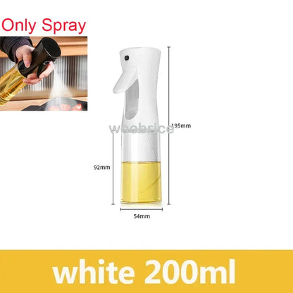 Plastic Spray Oil Sprayer Bottle Spray Oil Dispenser Oil Jar Cruet BBQ Kitchen Baking Roasting Picnic Kitchen Tool