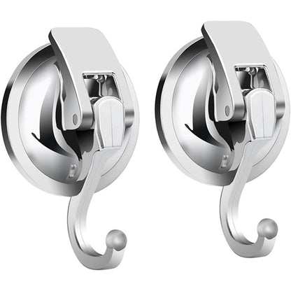 2-Pack: Heavy Duty Vacuum Suction Cup Hook