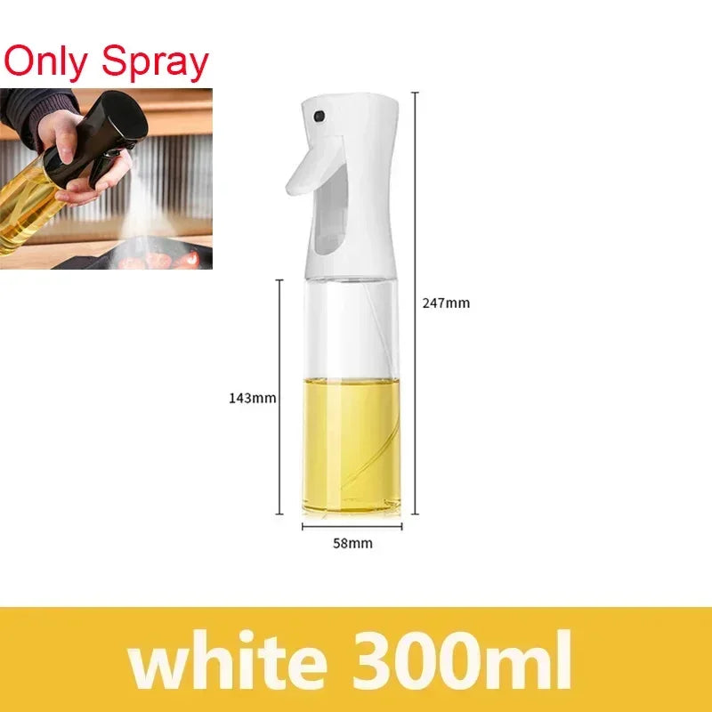 Plastic Spray Oil Sprayer Bottle Spray Oil Dispenser Oil Jar Cruet BBQ Kitchen Baking Roasting Picnic Kitchen Tool