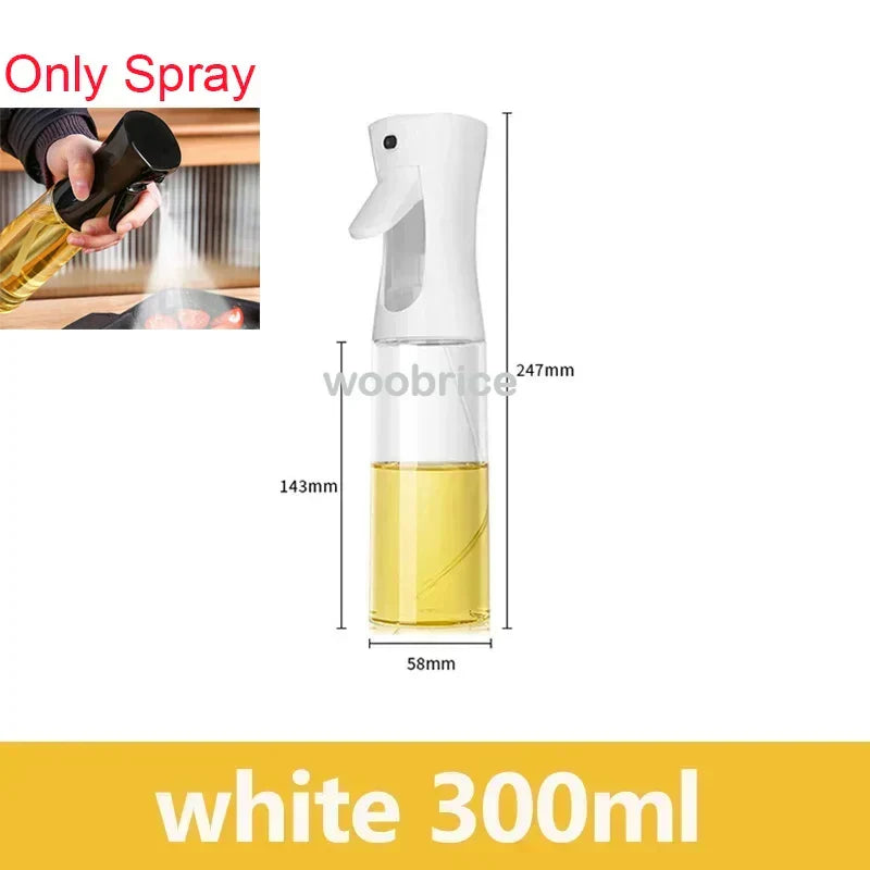 Plastic Spray Oil Sprayer Bottle Spray Oil Dispenser Oil Jar Cruet BBQ Kitchen Baking Roasting Picnic Kitchen Tool