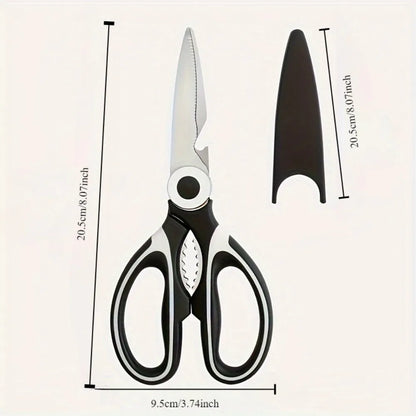 Multi-Purpose Food & Chicken Shears – Heavy-Duty Kitchen Shears for Chicken, Herbs, and General Use